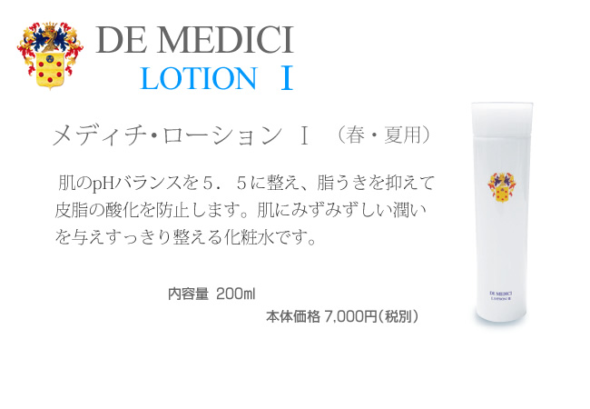 春夏用ローション
